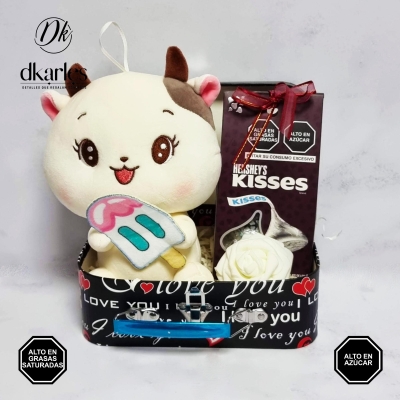 DKarles Obsequios - Vaquita y Hersheys Kisses