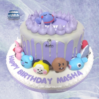 DKarles - Torta BT21 en Drip