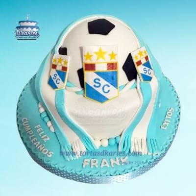 DKarles - Torta Chalina Celeste, Sporting Cristal