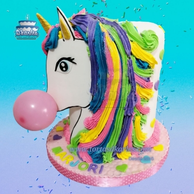 DKarles - Torta Unicornio Balloon