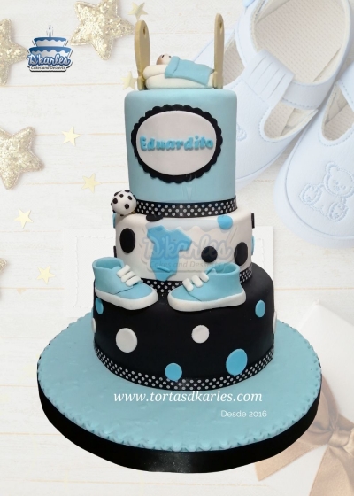 DKarles - Torta Baby Shower en la cuna