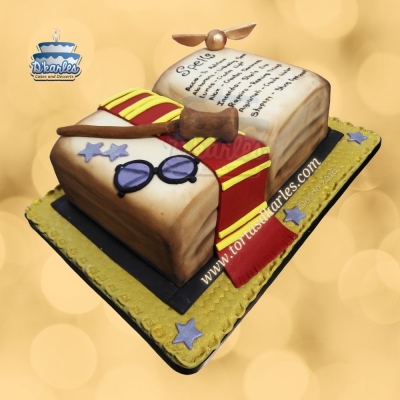 DKarles - Torta El Libro de Harry Potter 01