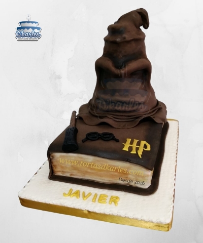 DKarles - Torta Sombrero Seleccionador Harry Potter