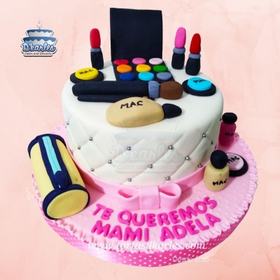 DKarles - Torta Set de Maquillaje y estuche