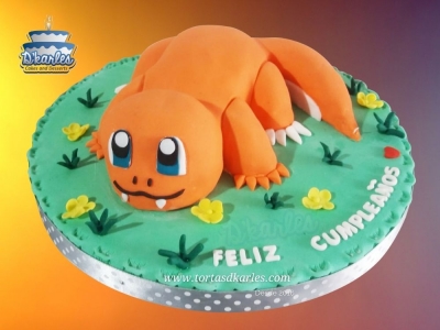 DKarles - Torta Charmander, Pokemon