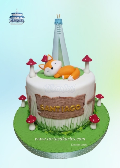 DKarles - Torta Zorrito Baby Shower