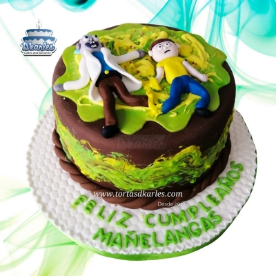 DKarles - Torta Rick y Morty